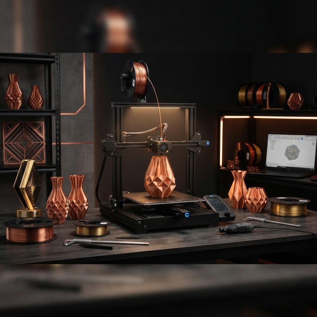 Elevate Your Space with Custom 3D Printed Decor