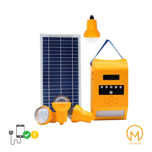 Solar Lighting System 38Wh
