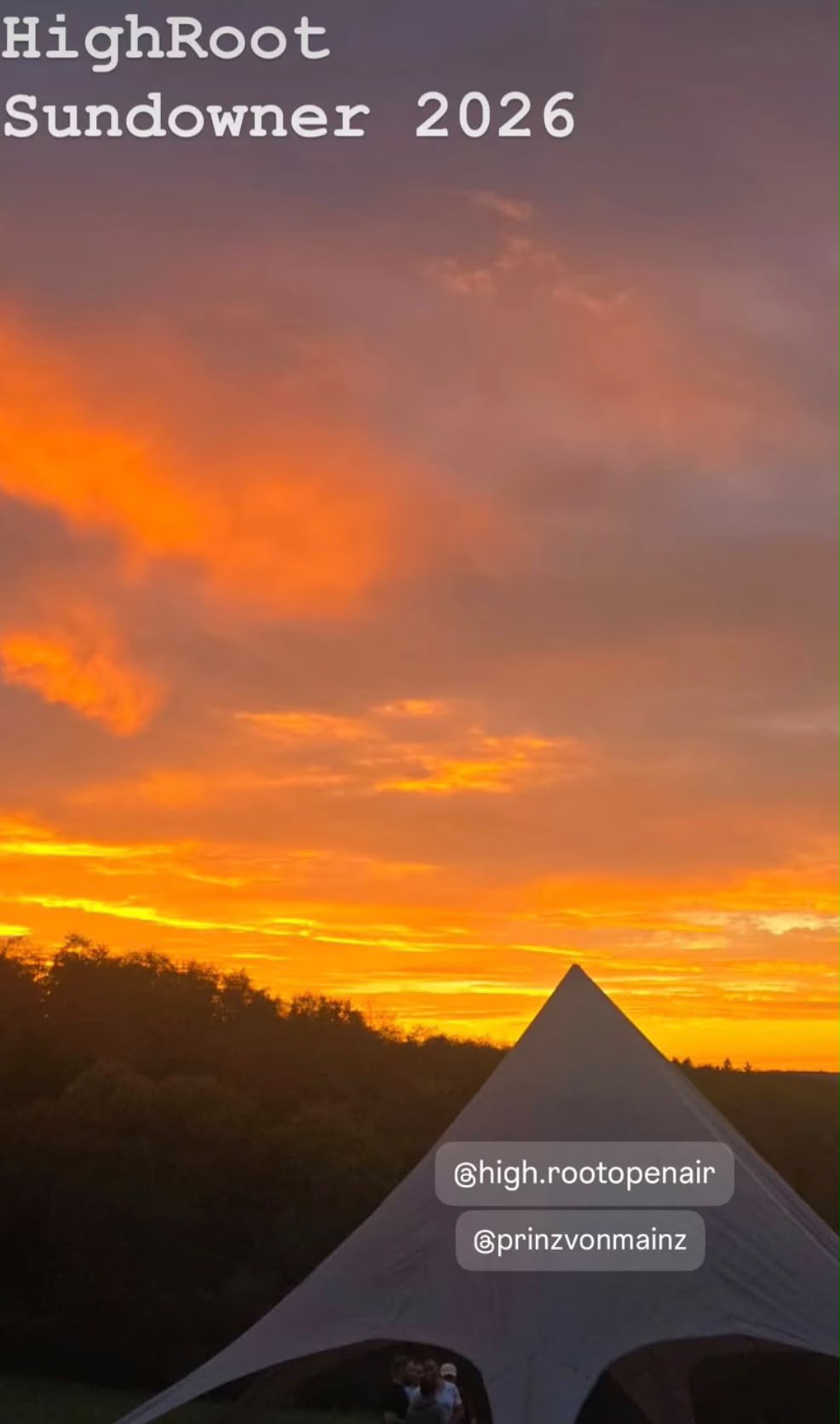 HighRoot Sundowner 2026 – Danke