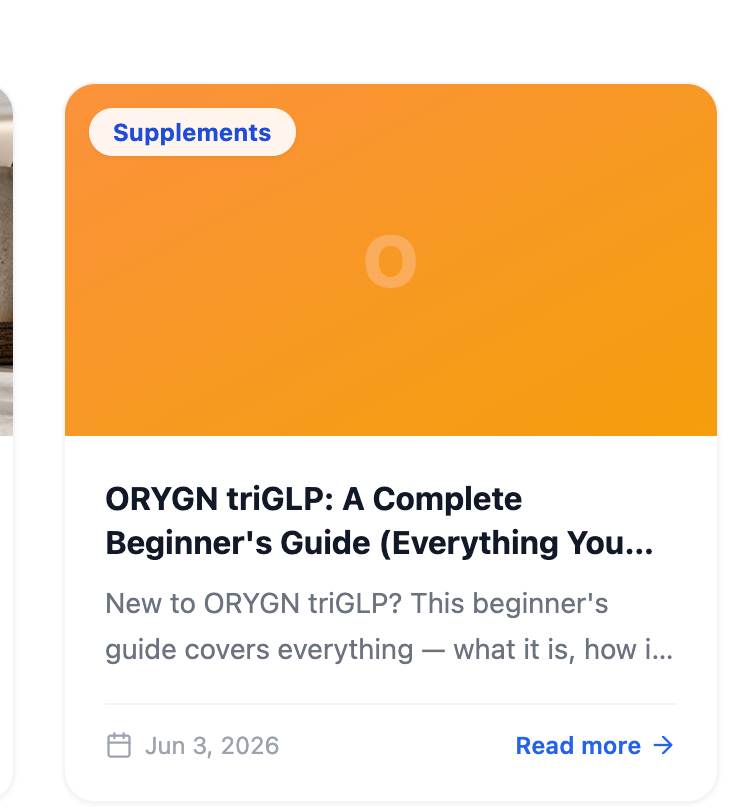ORYGN triGLP: A Complete Beginner's Guide (Everything You Need to Know Before You Buy)