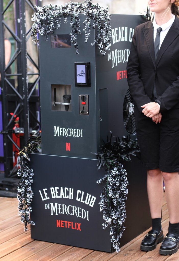 Machine à glaces RIMOO installée chez Caudalie
