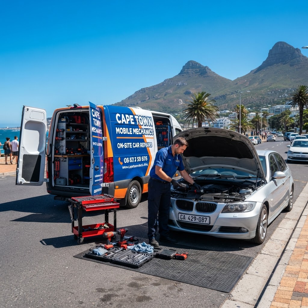 Allbrands Motors mobile mechanic van in Cape Town