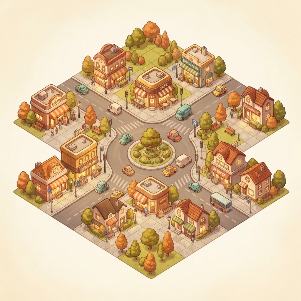 Architecture of Traffic, Level Mode