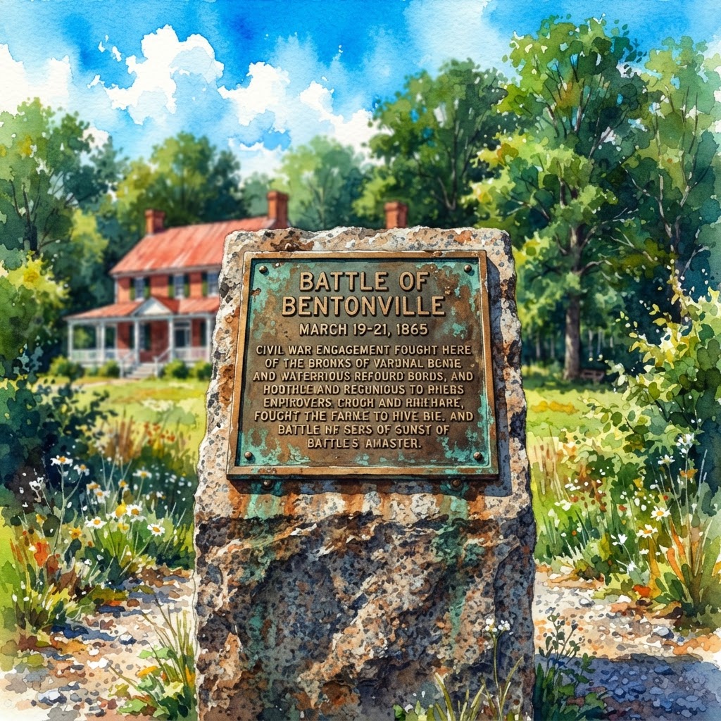 Tracing the Echoes of History: A Local's Guide to Four Oaks and the Fields of Bentonville