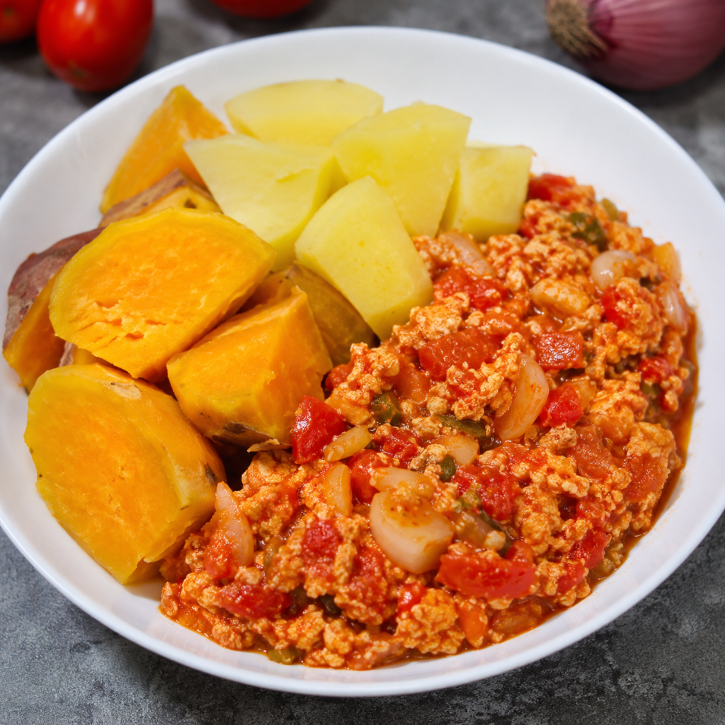 Potato & Egg Sauce