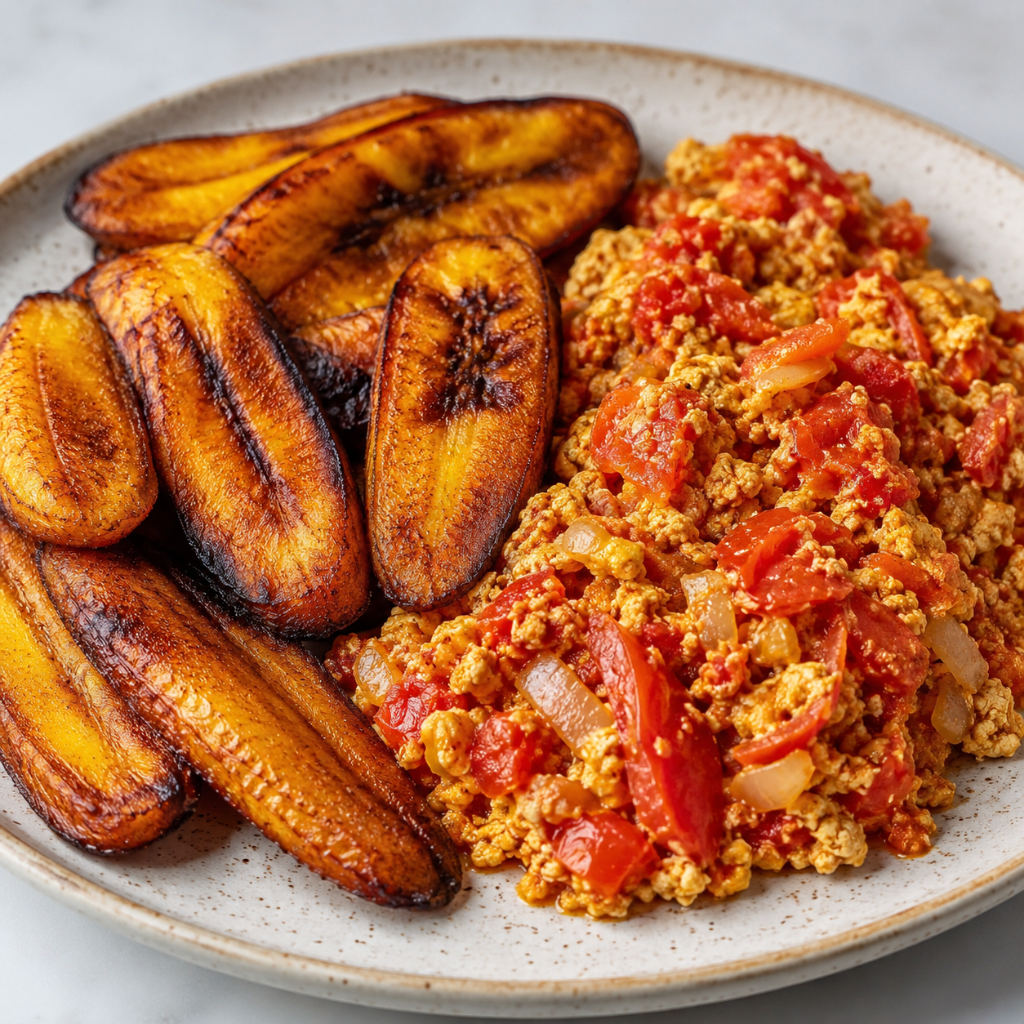 Plantain & Egg Sauce