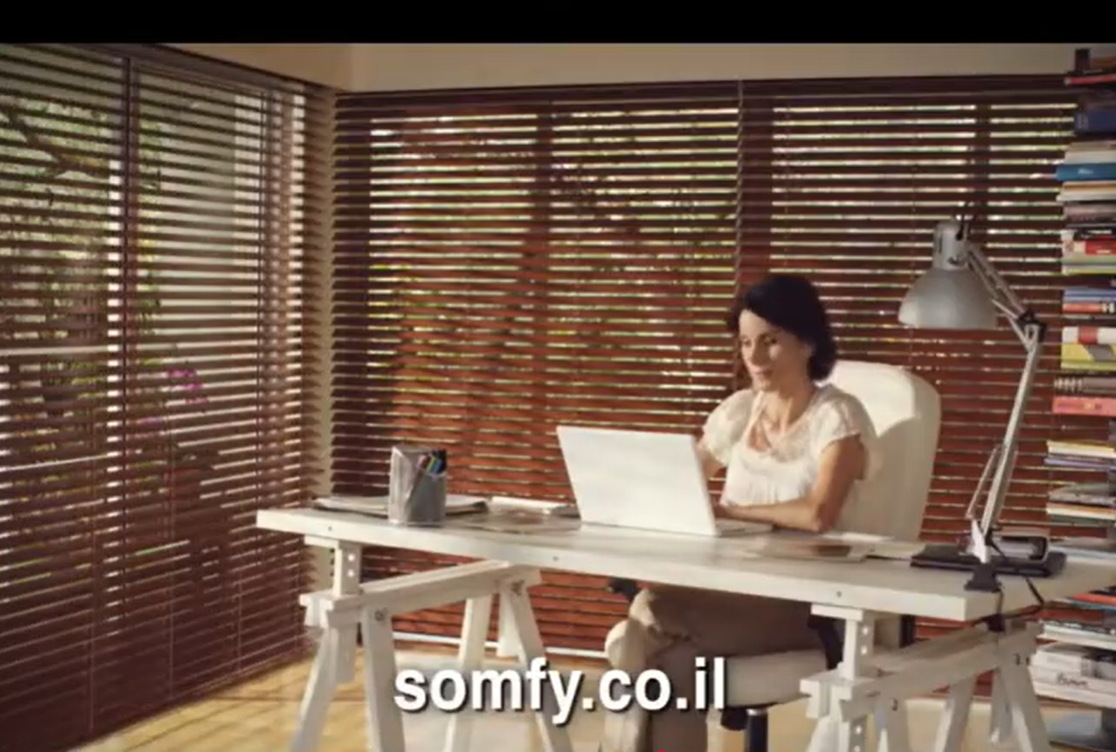 Somfy TV campaign — Venetian blinds
