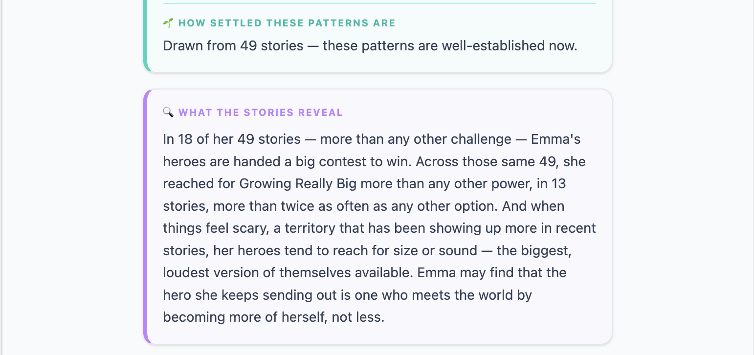 The Bigger Picture — what the stories reveal