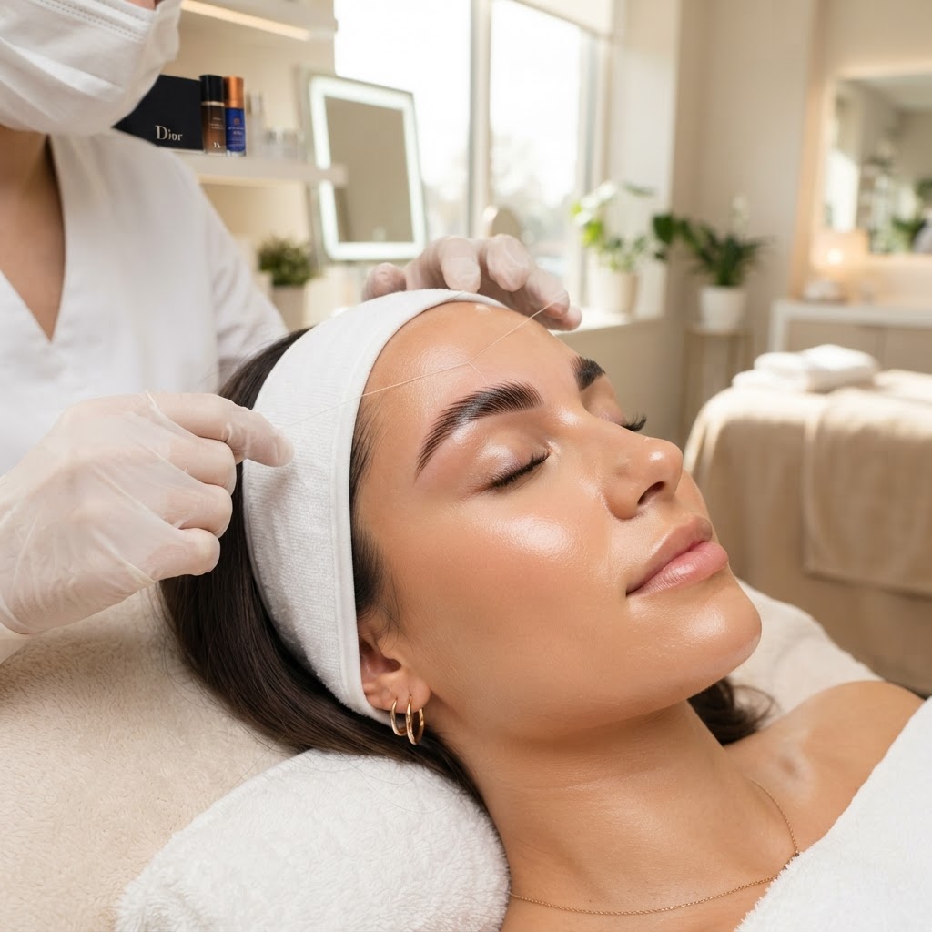 Brows in Dubai – Brow Lamination, Tinting & Threading