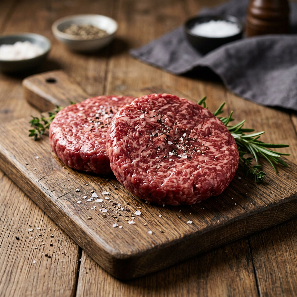 Wagyu Angus Burger Patties 2 Stück 