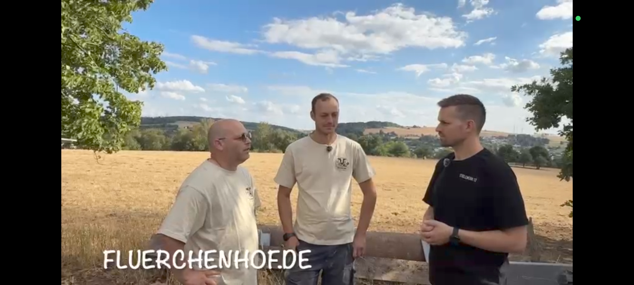Jan Knobe und Markus Brill auf dem Feld