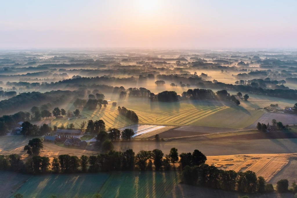 Coulissenlandschap bij Winterswijk