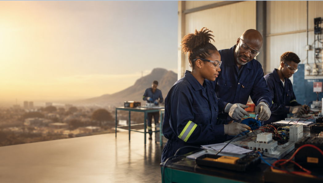 Swift Skills Foundation youth vocational skills training workshop in South Africa