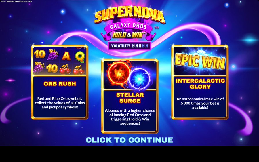 Supernova Galaxy Orbs
