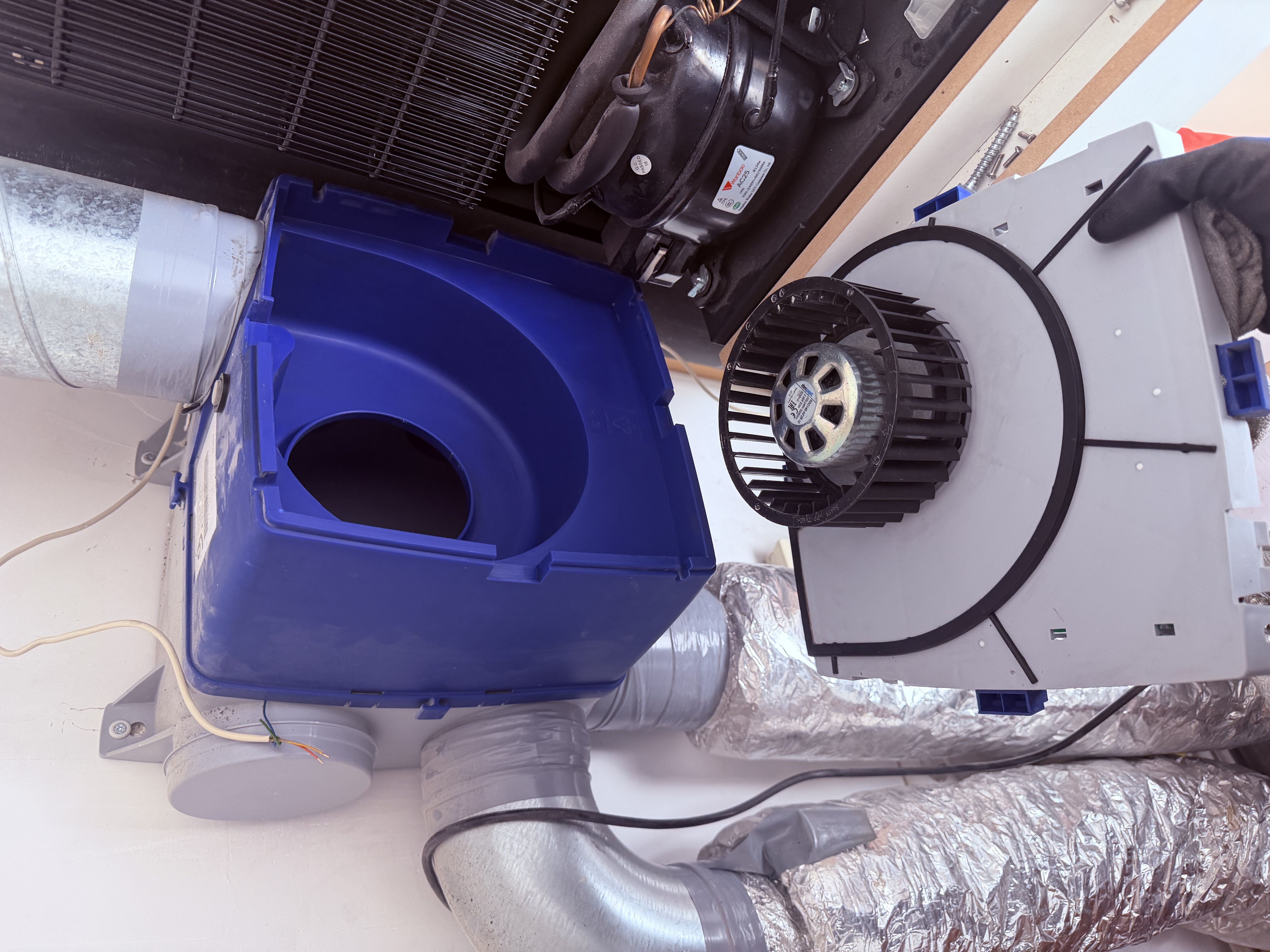Groot onderhoud mechanische ventilatie