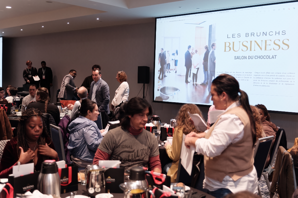 Business Brunch Salon du Chocolat — food industry networking Toronto