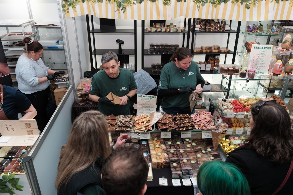 Barry Callebaut booth at Toronto food show
