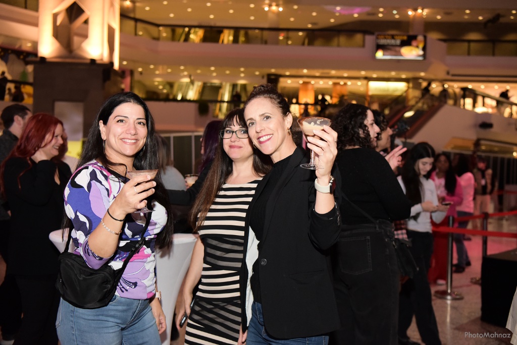 Guests enjoying cocoa cocktails at The Cocoa Bar