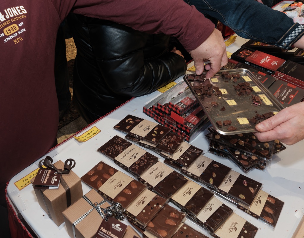 Cultural cacao exhibitor at Salon du Chocolat Toronto