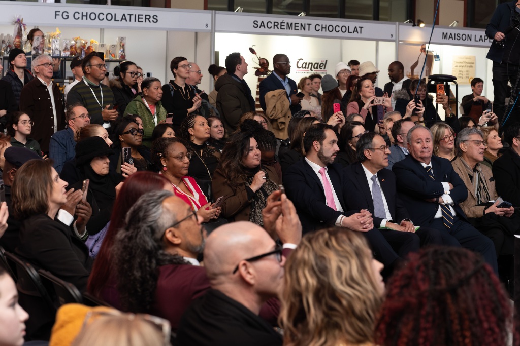 Official dignitaries at the Salon du Chocolat Toronto opening ceremony