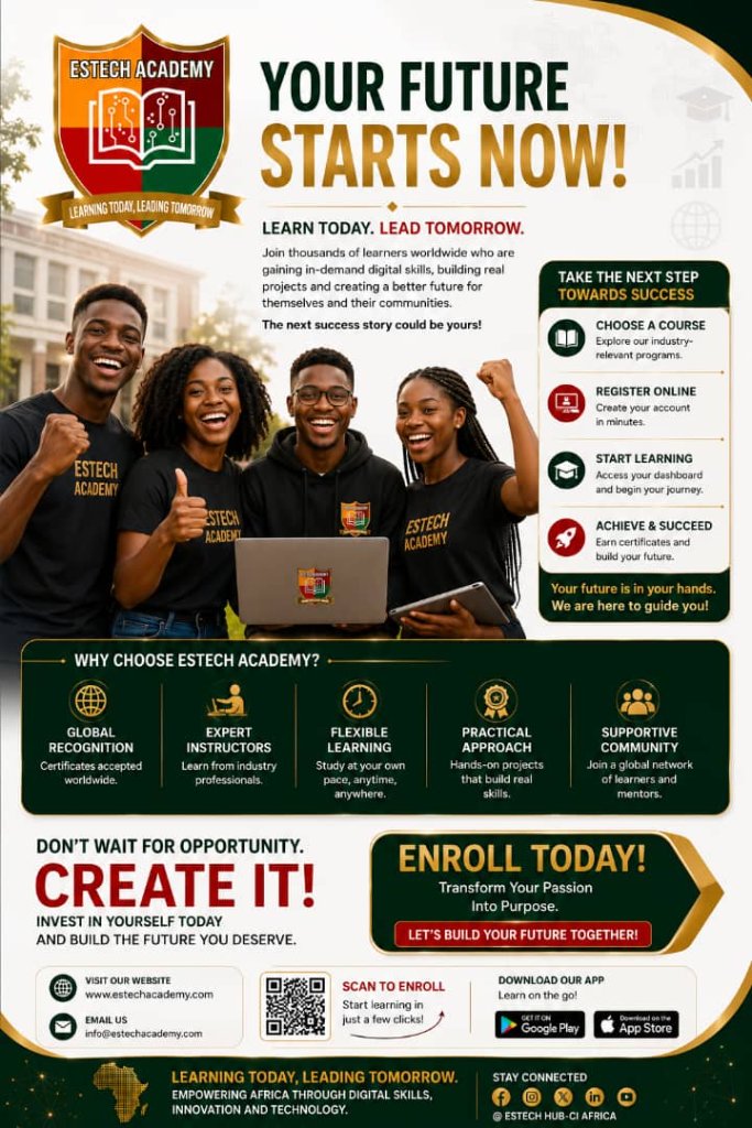 ESTECH enroll — your future starts now