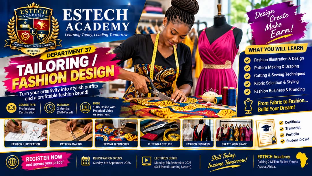 Tailoring & Fashion Design