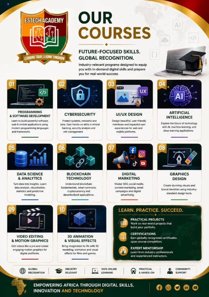 ESTECH courses