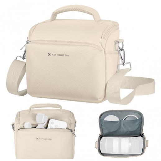 K&F KF13-179V3 CASE SHOULDER BAG BEIGE
