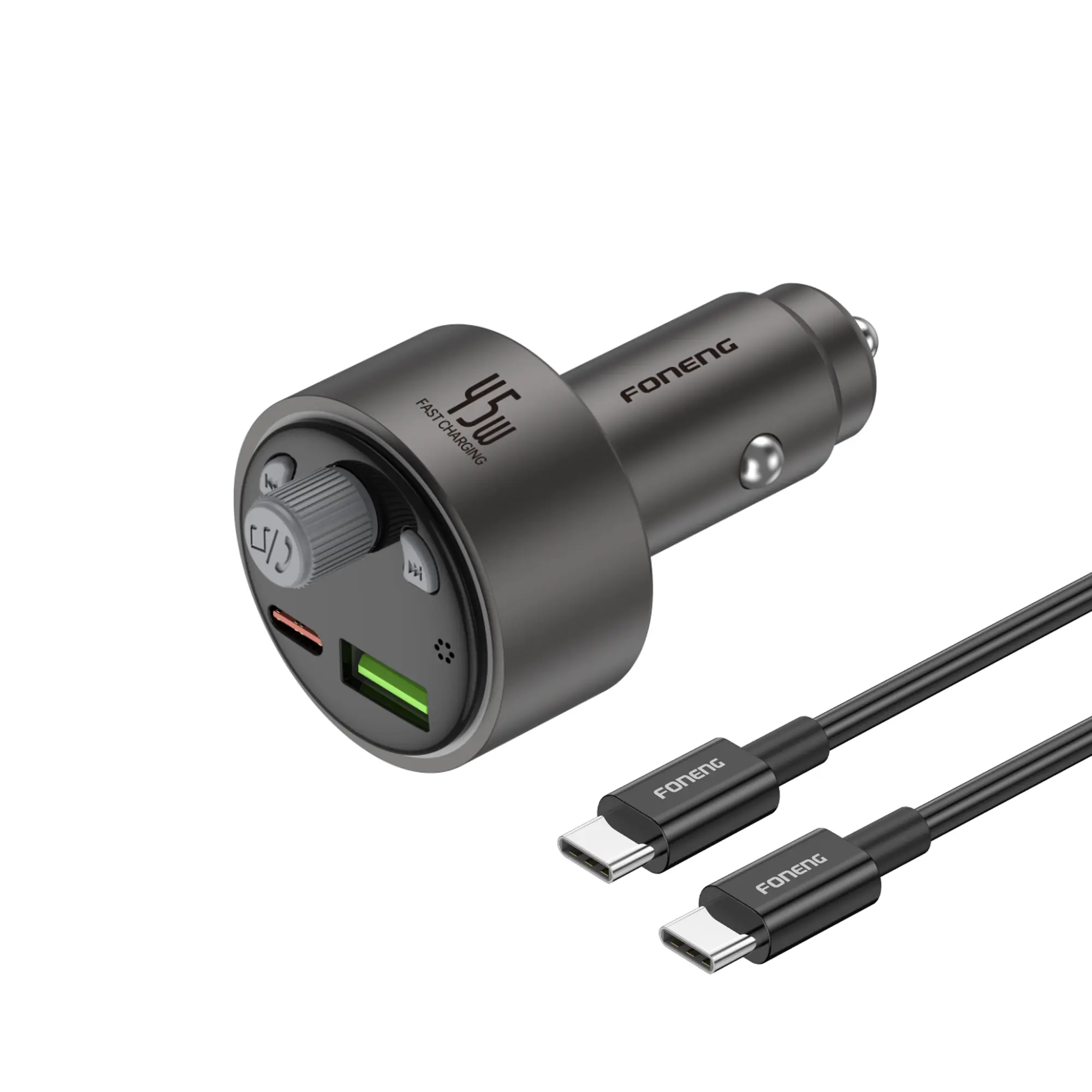 FONENG CAR CHARGE KIT C26 C-C 45W BLACK
