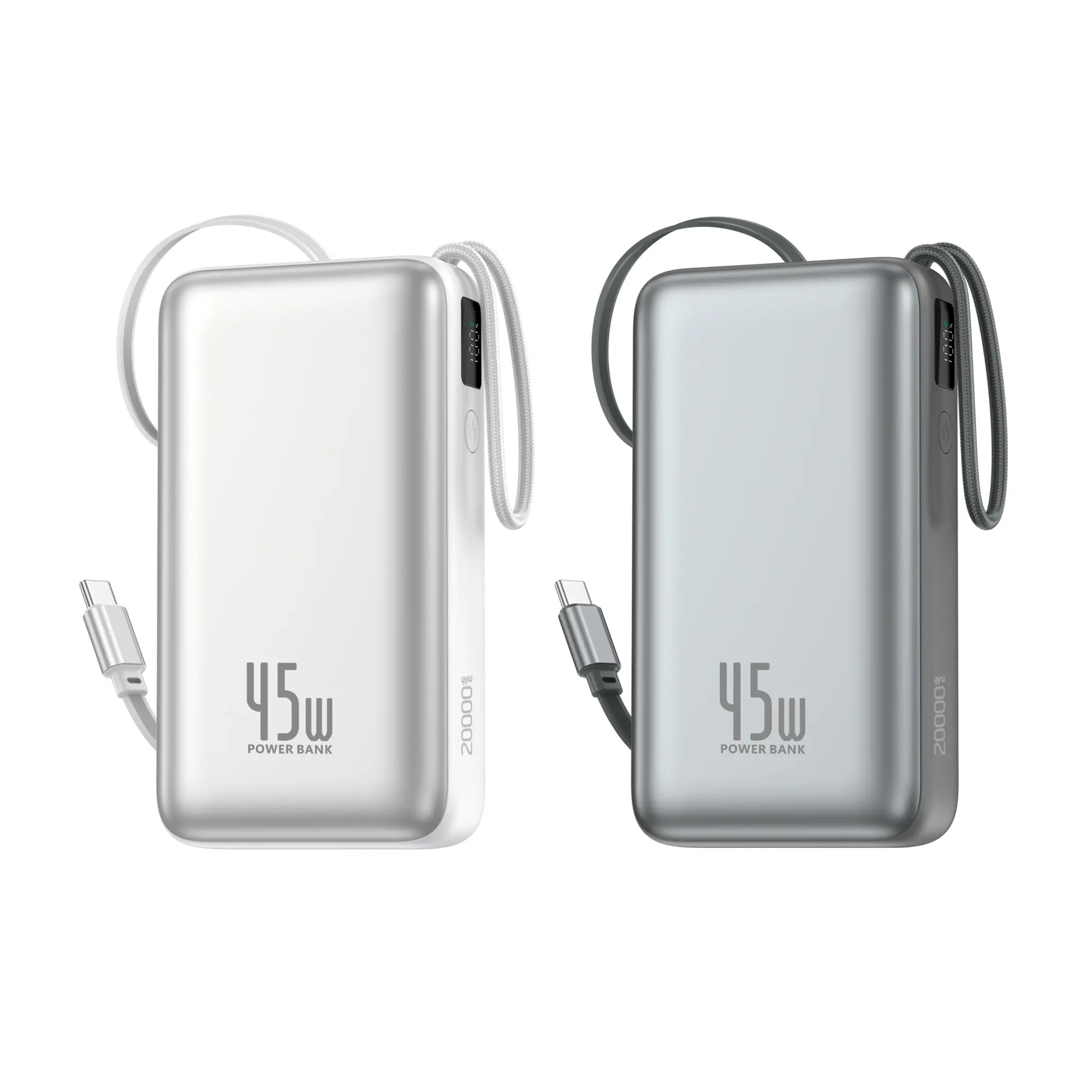 FONENG POWER BANK PX154 20K 45W SILVER