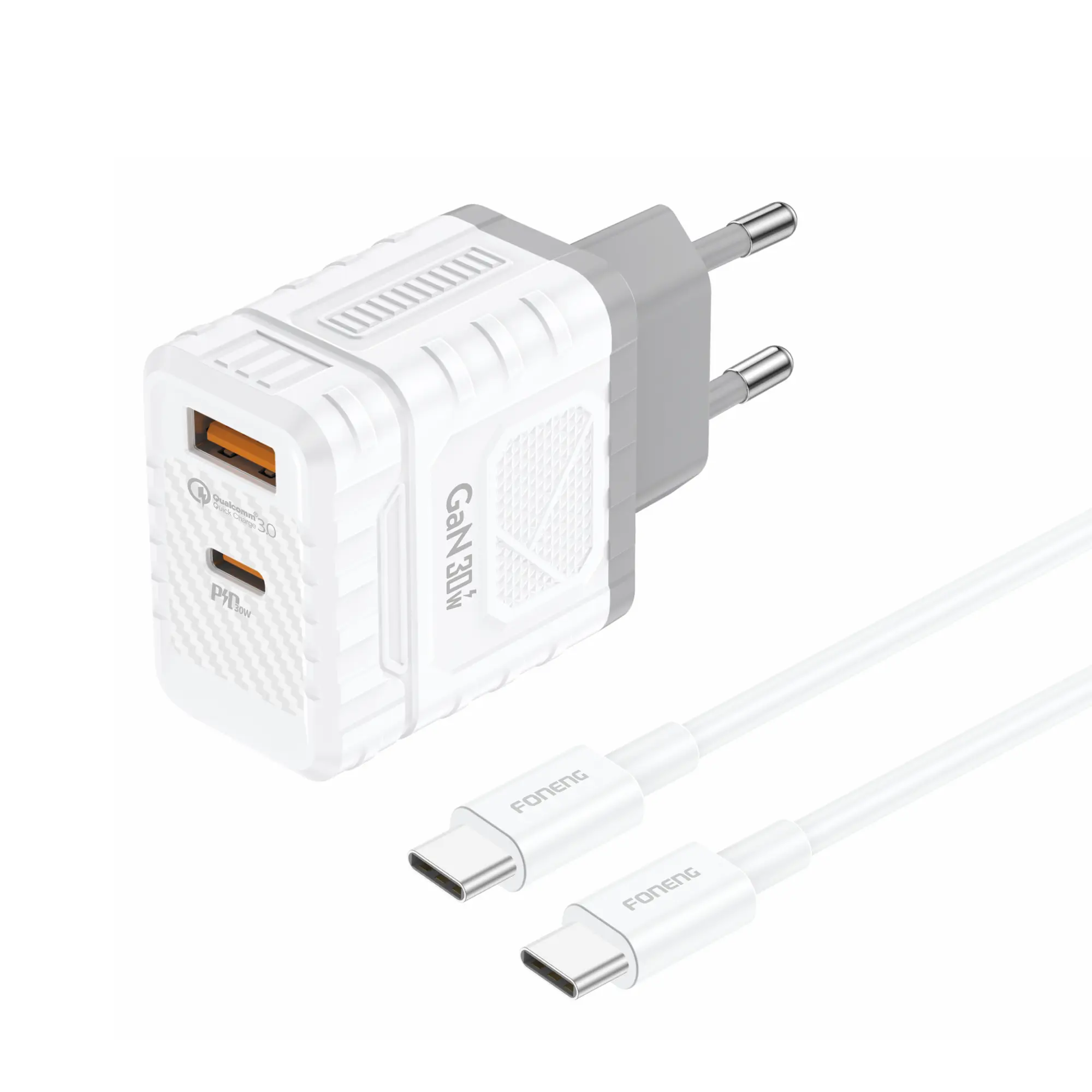 FONENG CHARGE KIT EU61 C-C 30W WHITE
