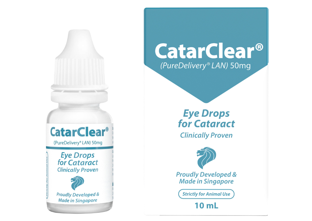 CatarClear eye drops — proudly developed and made in Singapore