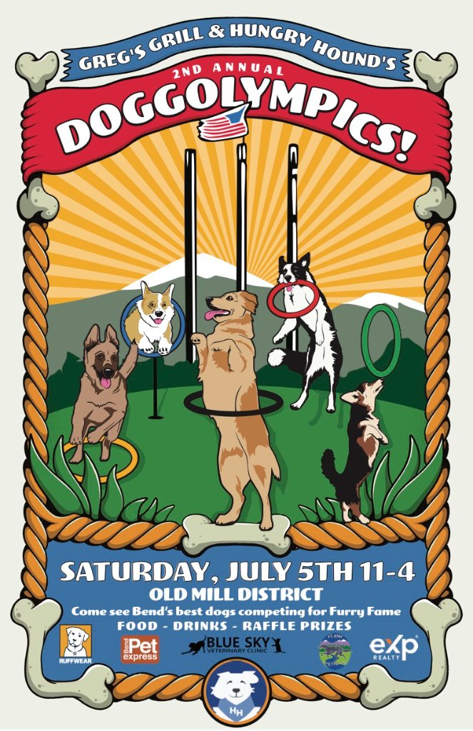 Doggolympics Poster