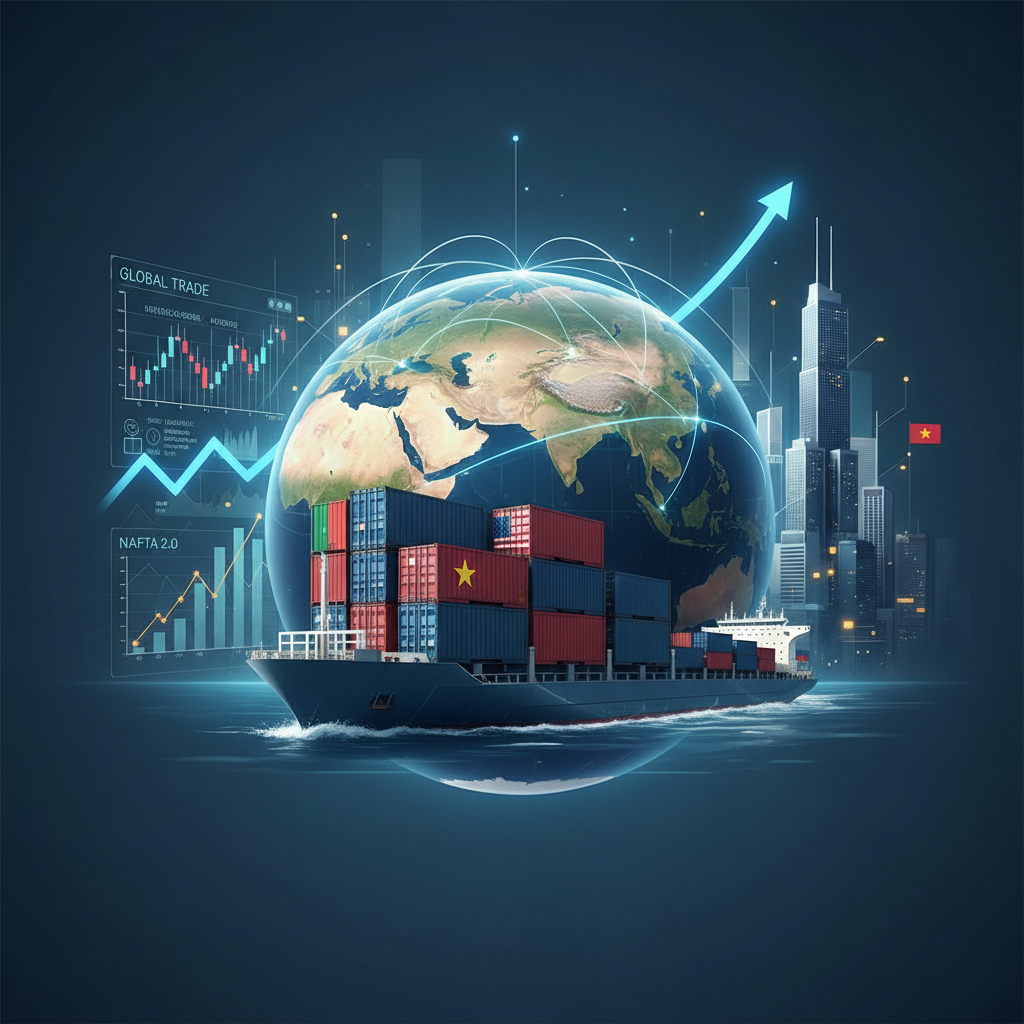 Navigating the Global Trade Landscape: Insights from Recent Trends and Vietnam's Trade Growth