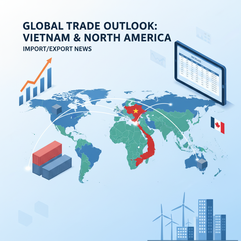 Global Trade Dynamics: Trends, Vietnam's Surge, and North American Insights