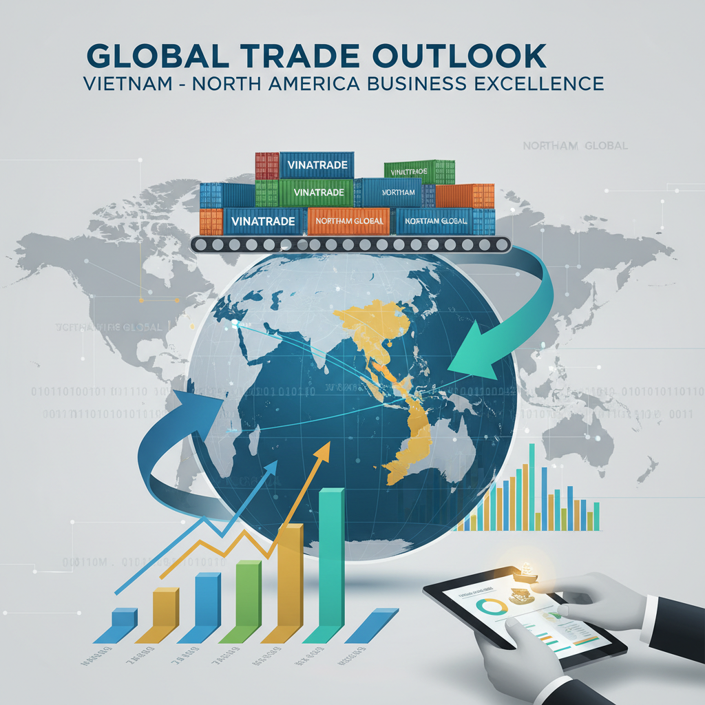 Navigating Global Trade: Insights into Import/Export Trends, Vietnam's Trade Activities, and North American Dynamics
