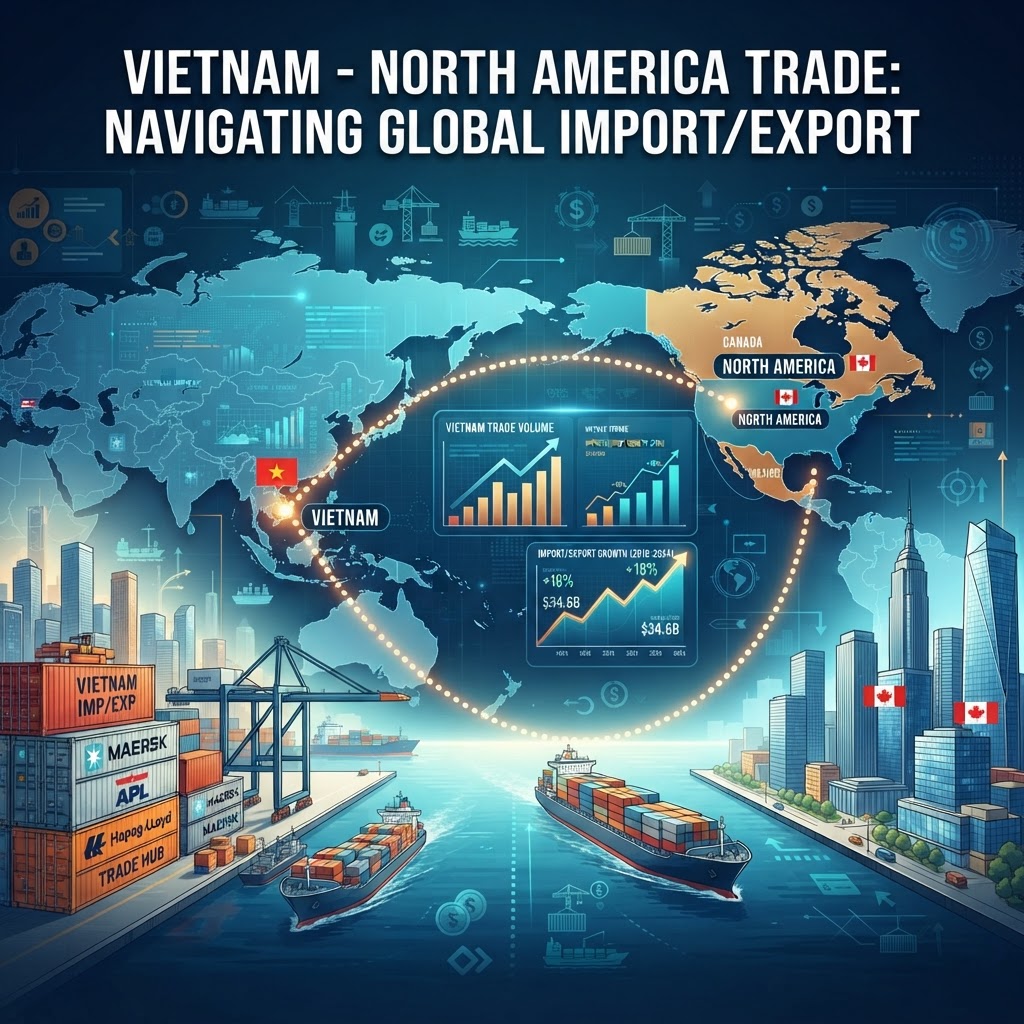 Navigating Global Trade Turbulence: Trends in Vietnam and North America