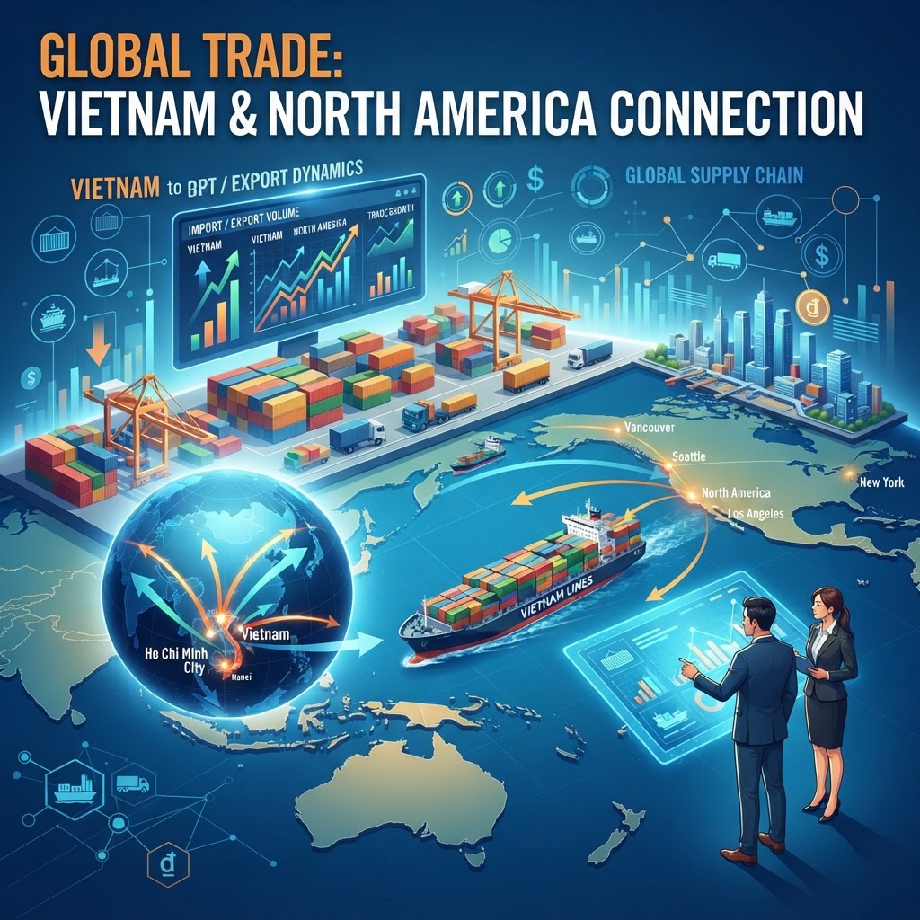 Navigating Global Trade Volatility: Trends in Vietnam and North America
