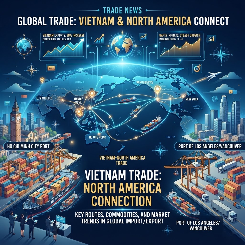 Navigating the New Trade Landscape: Shifts in Global Dynamics and the Vietnam-North America Nexus