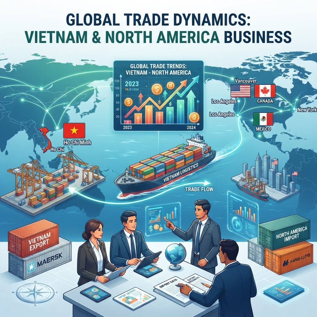 Navigating Global Trade: Trends, Vietnam's Momentum, and North American Dynamics