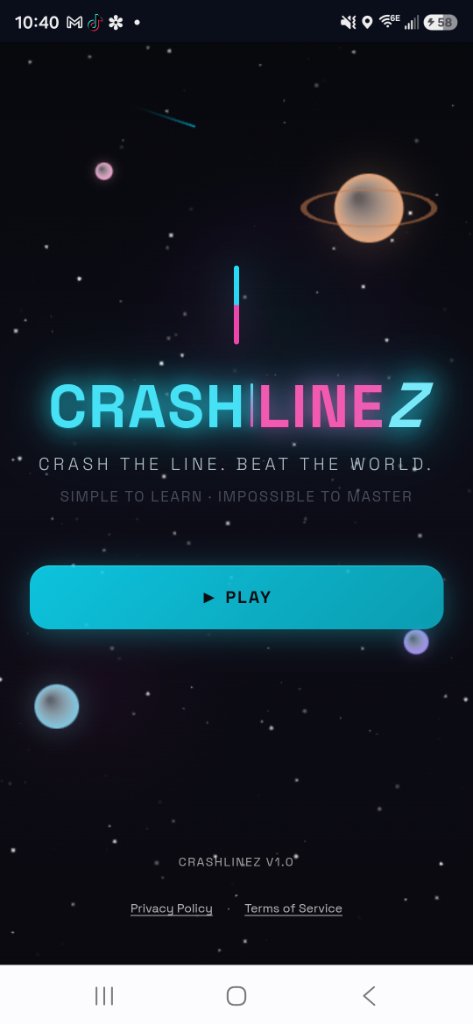 CrashLineZ Launch Screen