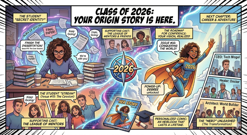 Why a Personalized Comic is the Best Graduation Gift for the Class of 2026