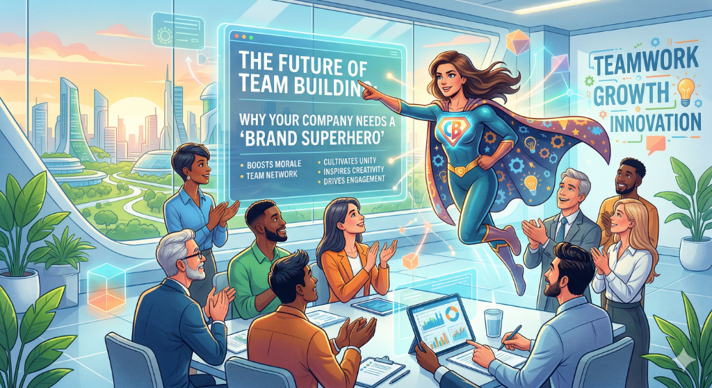 The Future of Team Building: Why Your Company Needs a "Brand Superhero"