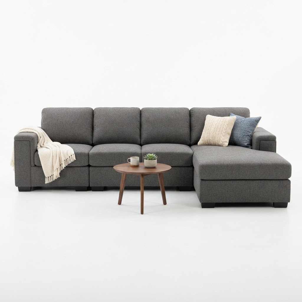 OVS 108 Inch L Shaped Modular - Furniture