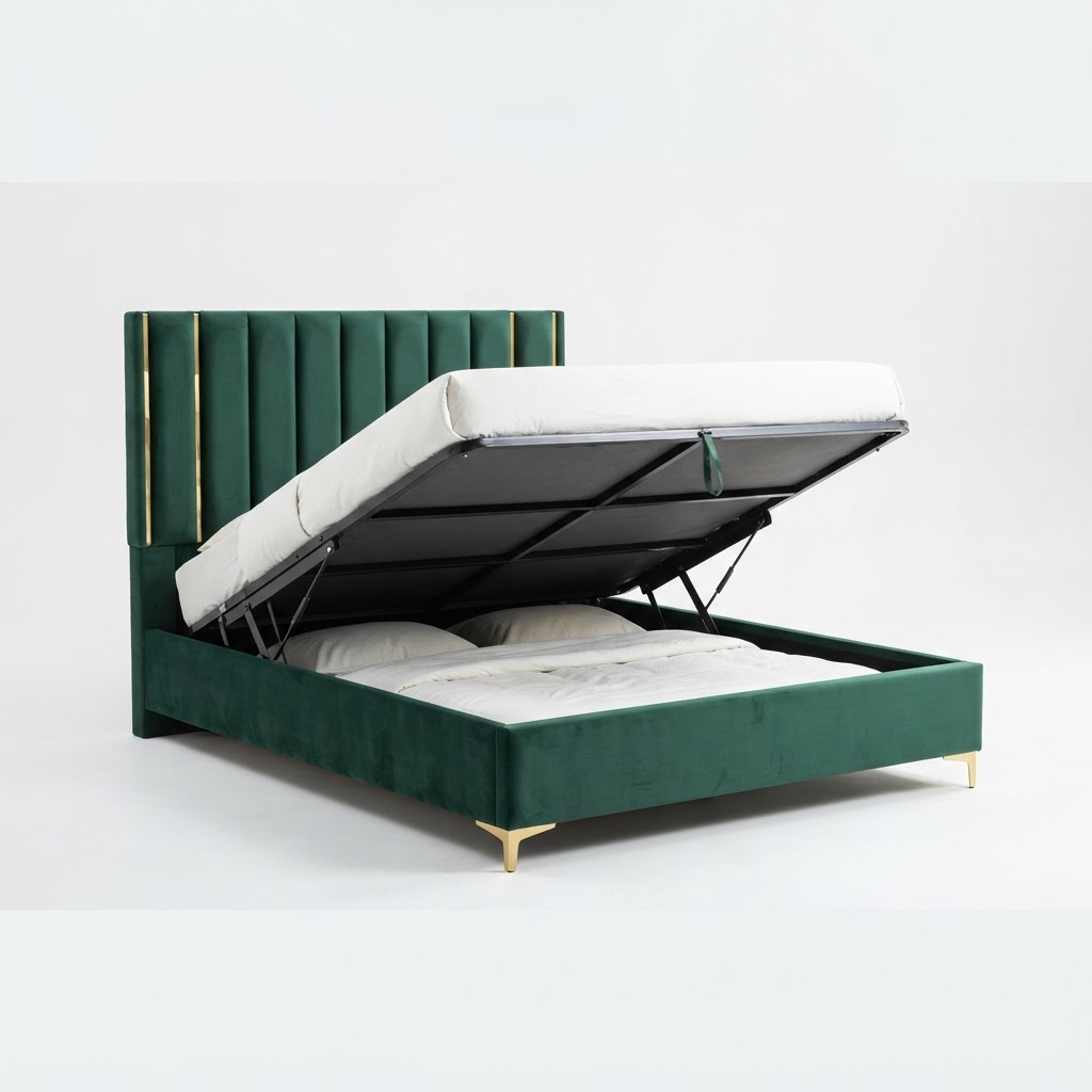 Light Luxury Dutch Velvet Gas Lift