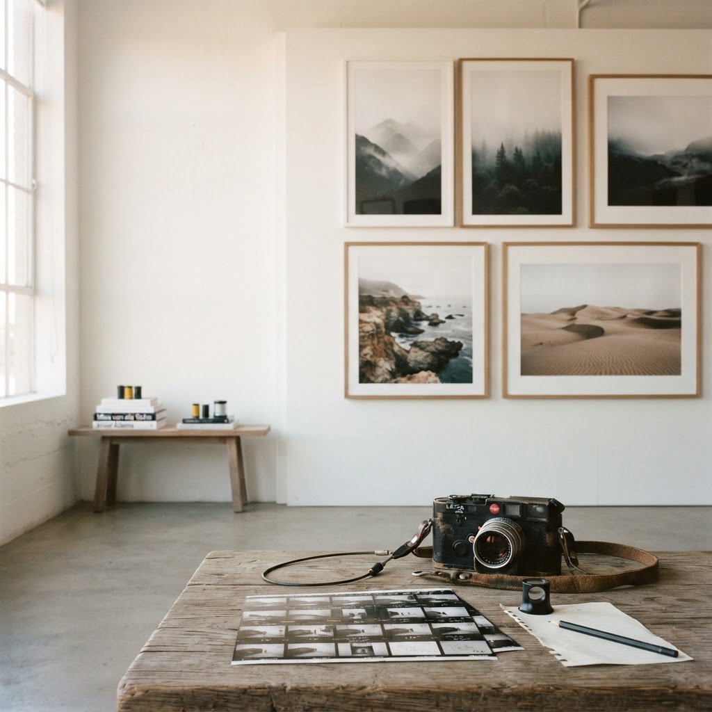 Wanderlight Studio — Photography & Print Shop — live Photography store built with Ritsbo AI website builder