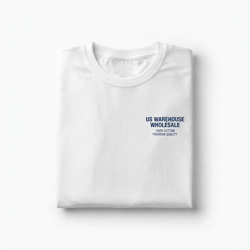 US Warehouse Wholesale 100 Cotton T