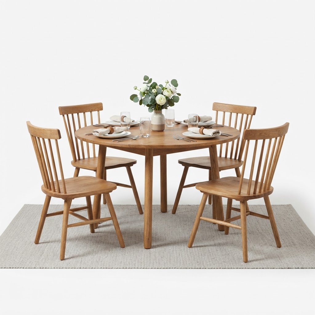 US Local Dining Table for 4 - Furniture