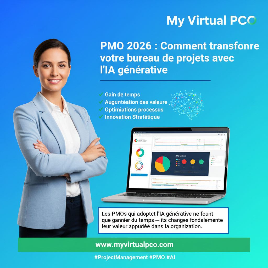 PMO 2026 : Comment transformer votre bureau de projets avec l'IA générative - Project Management article