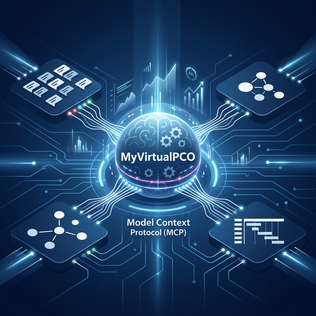 MyVirtualPCO intègre MCP : votre PMO devient enfin intelligent en temps réel - AI article